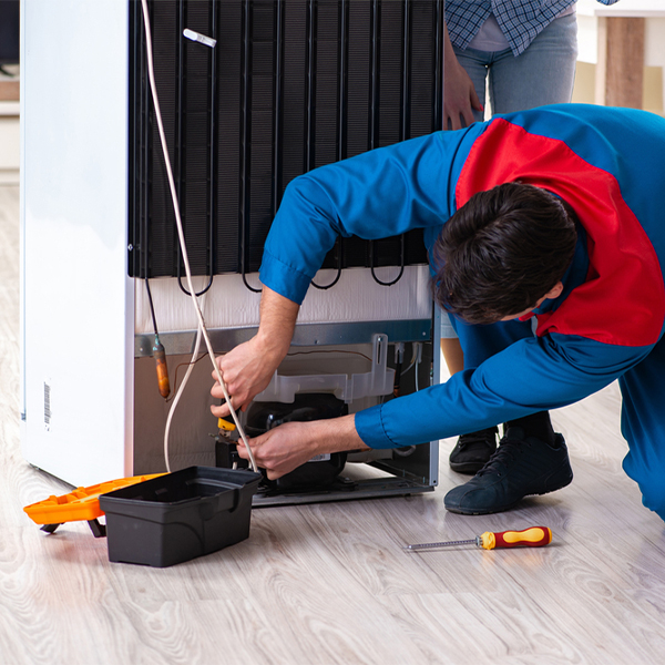 how much do you charge for refrigerator repair services in Gibraltar MI